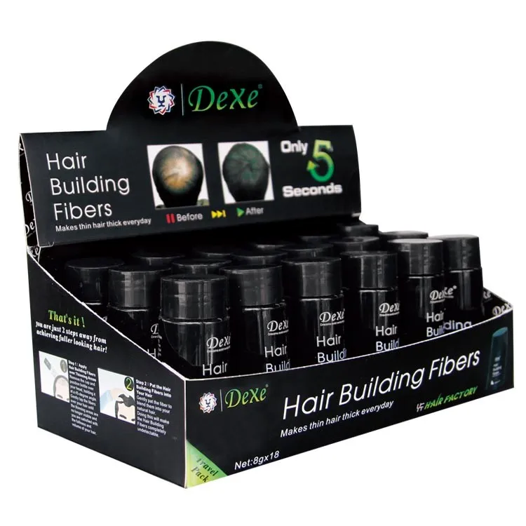 Hair styling products artificial free sample hair fibers