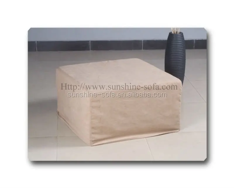 Распродажа, Современная дизайнерская мебель из микрофибры, дешевая металлическая однотонная оттоманка, раскладная кровать