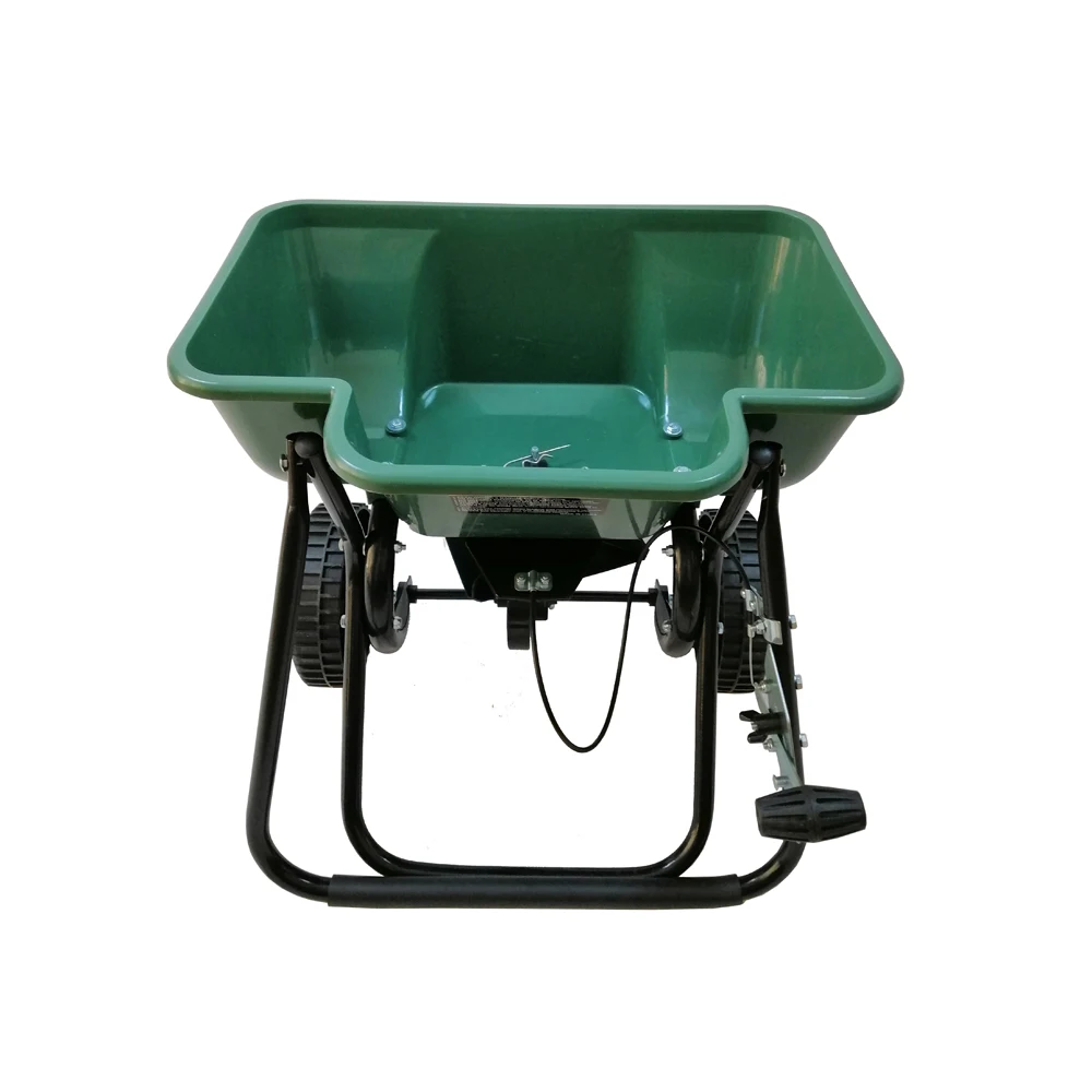 Garden manual 80LB economic agriculture fertilizer spreader