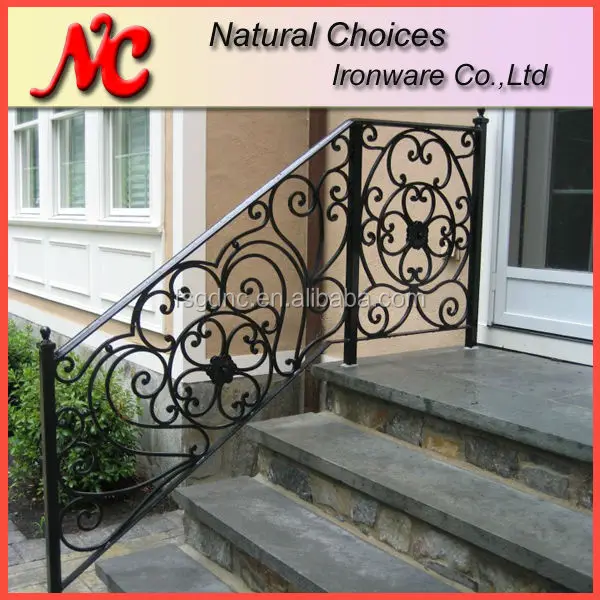 
 Ручной Кованый поручни из кованого железа  