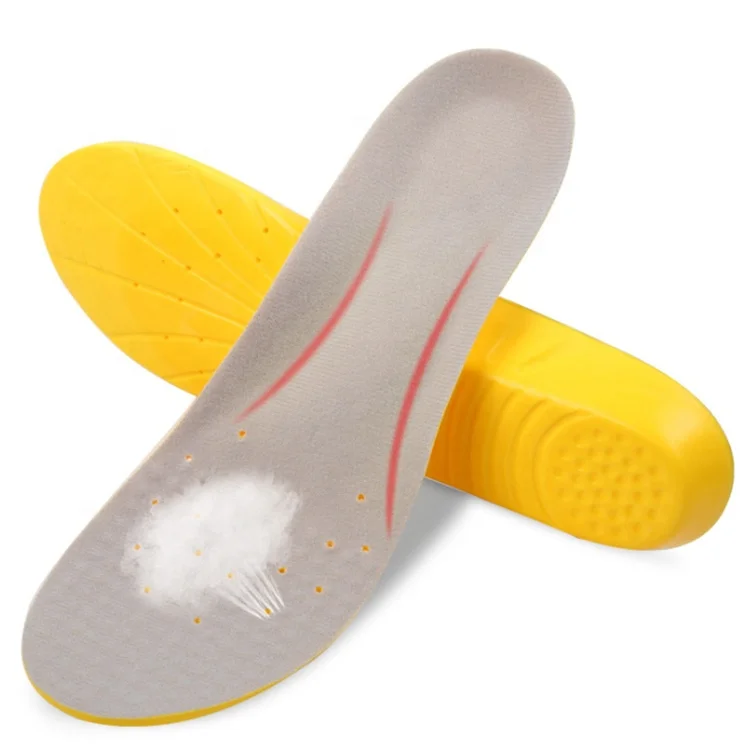 Foot Care Comfortable Shock Absorption Pu Foam Material Shoe Insole
