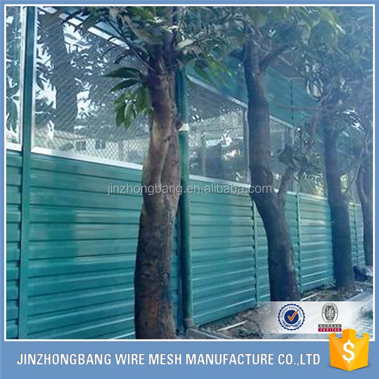 Anti Noise Shield Panel/ sound barrier wall /highway soundproof wall
