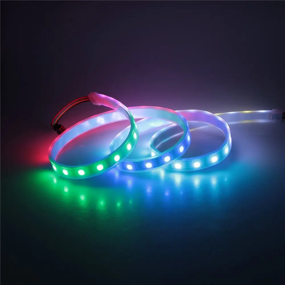 Environment protection smart led brake light strip bicycle light strip 5v APA102 led ring light