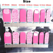 Pink White letter cat child Nail Arts Nail Sticker Waterproof Nail Decal Sticker Gel Polish French