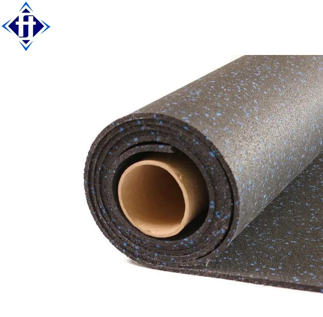 Cheap Price EPDM recycled Gym rubber roll