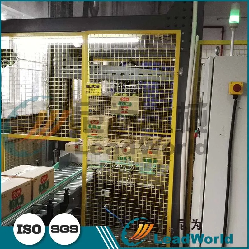 Packaging Machine Glass Bottles Jars Palletizer