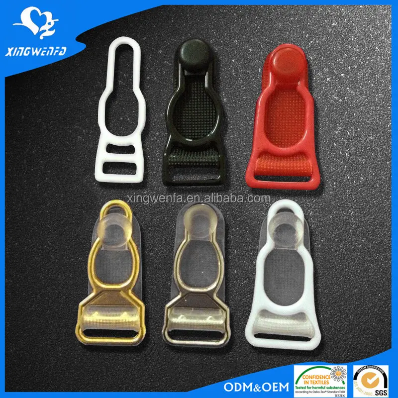 Garment accessories 10mm 12m 15mm Metal suspender garter hook belt clips