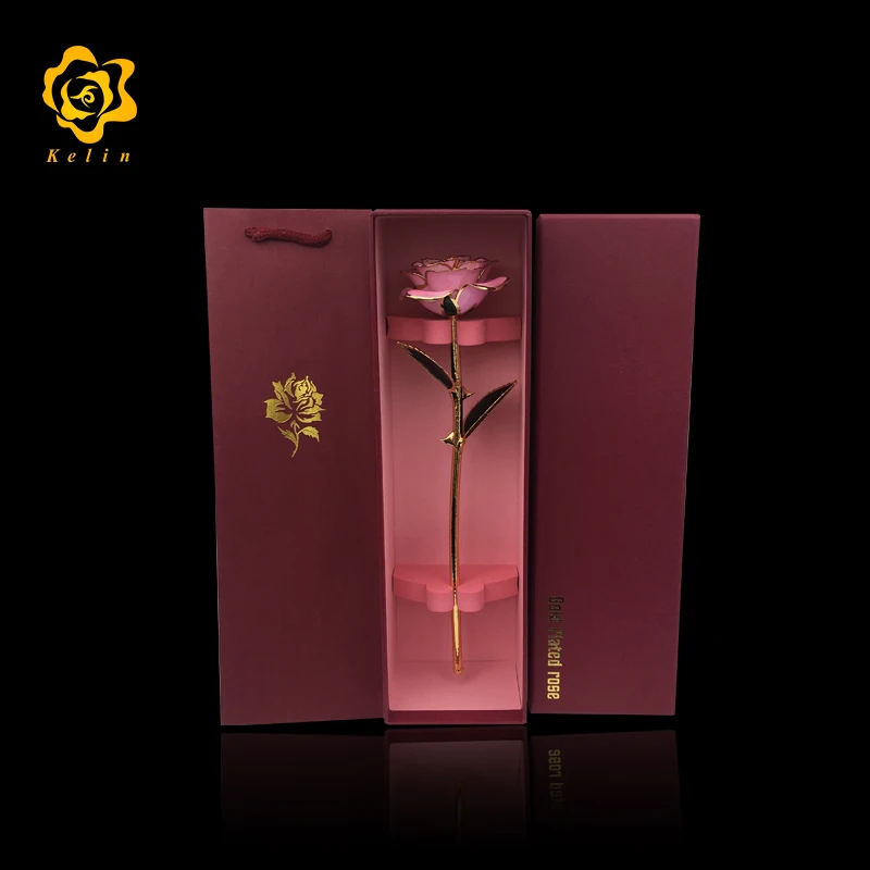 Custom Color Plated Yellow Artificial Rose Flower For Sale And Home Decoration