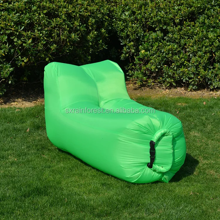 210D polyester Inflatable Lazy Air Sofa/ Fashion Travel Sleeping Bag /fast inflatable air sofa bed lounger chair