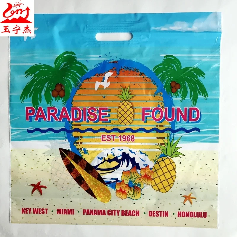 china manufacturing Plastic Printed Handle bags/plastic abs,High quality plastic print handle bag