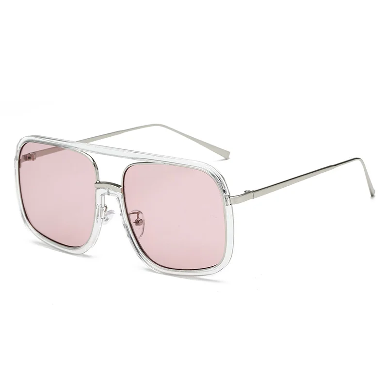 1333 Fashionable Cat 3 uv400 Square Sun glasses Oversized ladies Sunglasses 2018