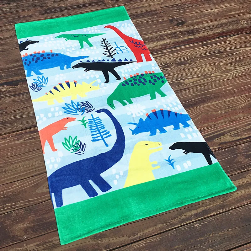 Stock Beach Towels Cheap Price 70% Off Japanese Order High Quality 100 Cotton Velour 60x120 Cm Gift Sports Woven Square Adults