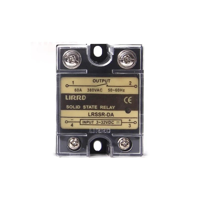LIRRD Brand Solid State Relay 5A/ 10A/ 20A/ 30A/ 40A/ 60A/ 80A/ 100A