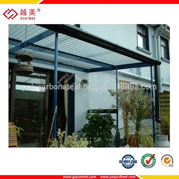 Uv polycarbonate hollow sheet twin wall panels roof canopy twinwall plastic