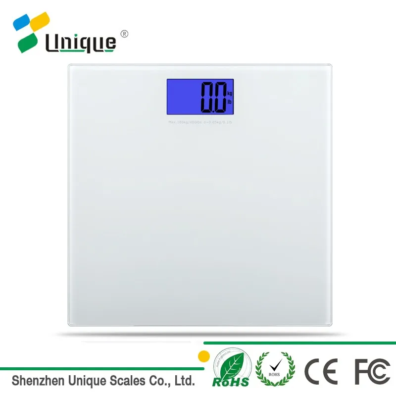 
180kg Glass Top Display Accurate Normal Household Bathroom Digital Body Weight Electronic Scale 