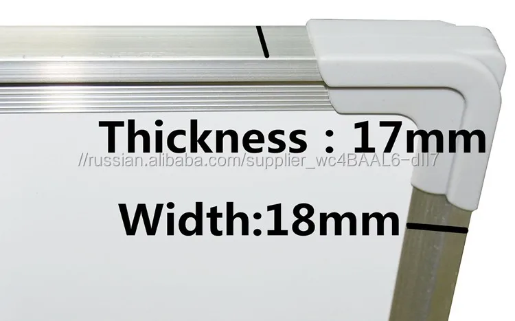 96 # Оптовая цена сухой ластик алюминиевая рама магнитной доске производителя для школы