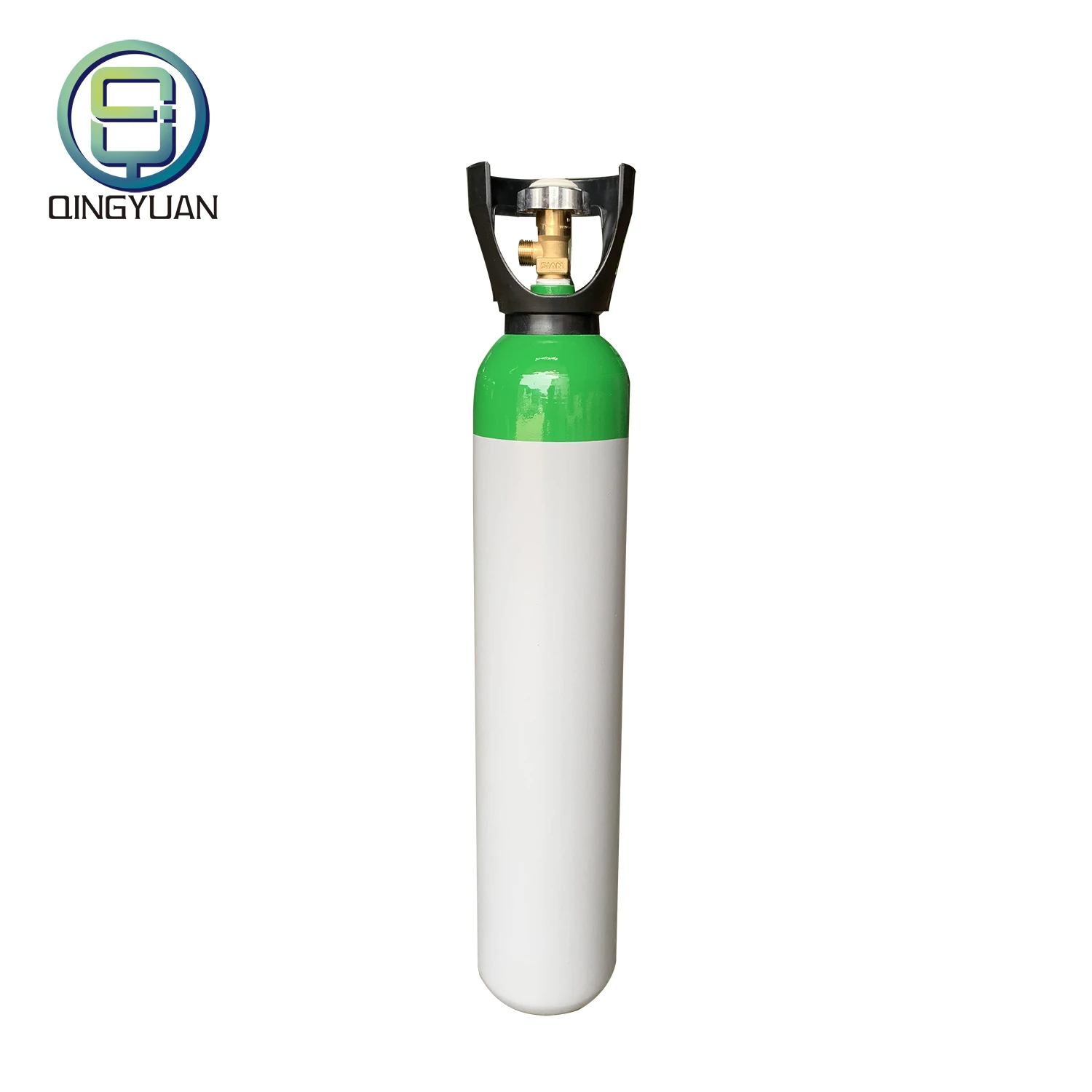 High Pressure 150 bar Steel Tank , Industrial Gas Cylinder Argon Cylinder Co2 Cylinder