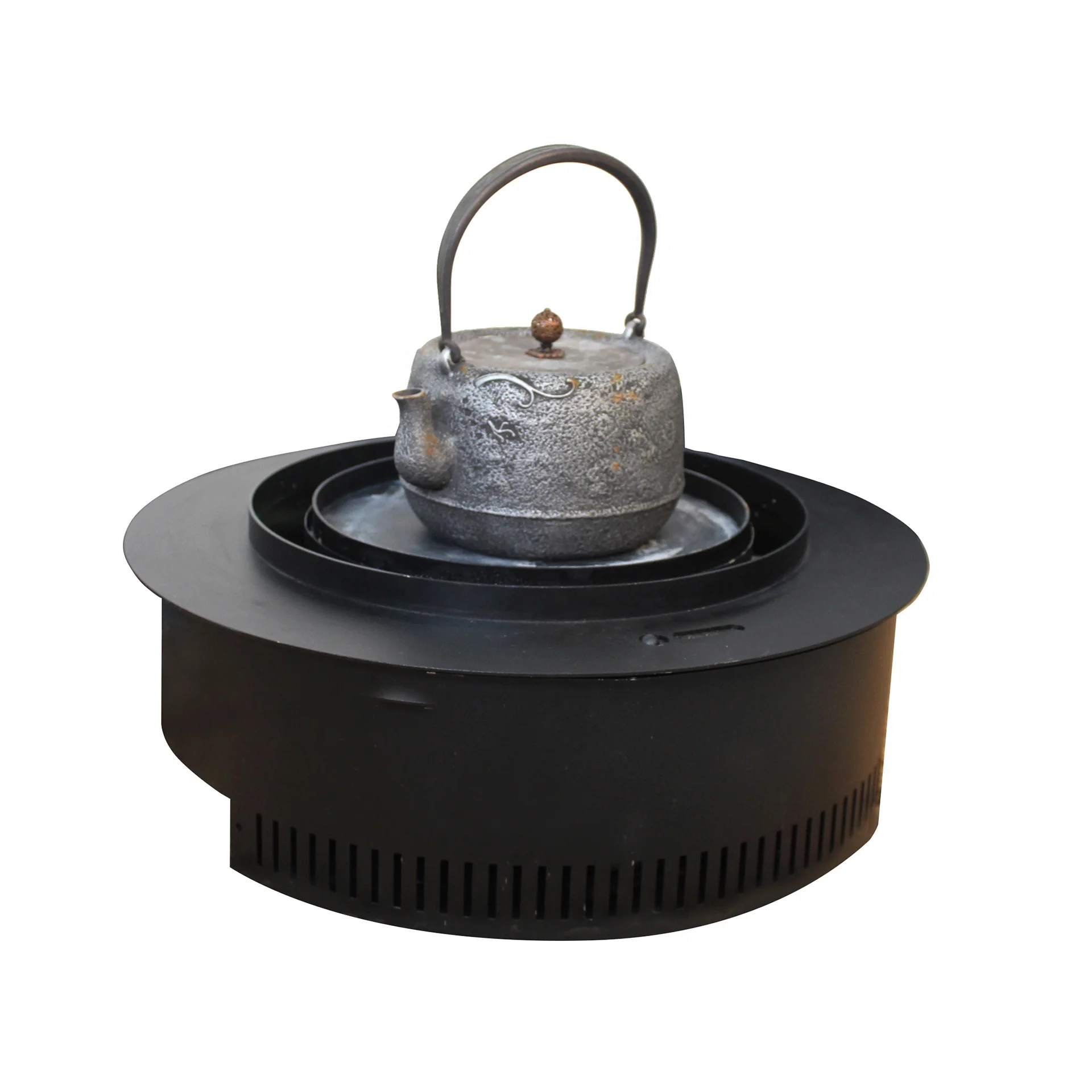 
Water Vapor Fire Steam Fireplace Fire Pit Fire Bowl Steam Flame Effect Teapot Design 