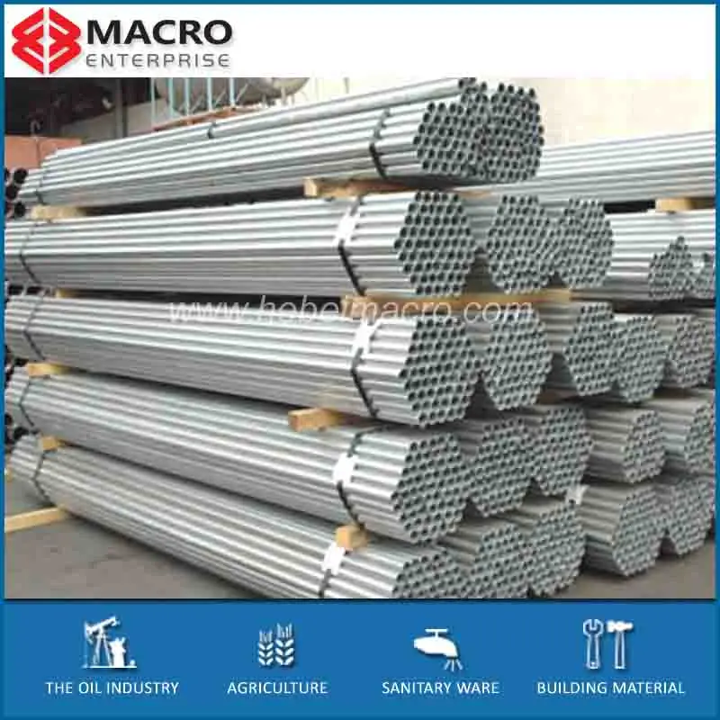 DIN 2440 Steel Tubes Medium Weight Suitable for Screwing