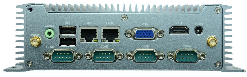 NFN28L-Fanless IPC MULTI-COM ПК X86 встраиваемые окна мини-пк безвентиляторный пк 12 В