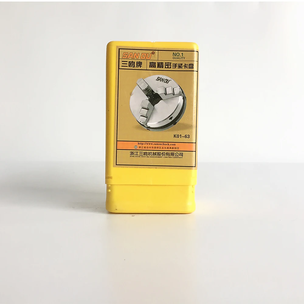 Three jaw chuck K01-63 mini wood lathe chuck with CE certificate