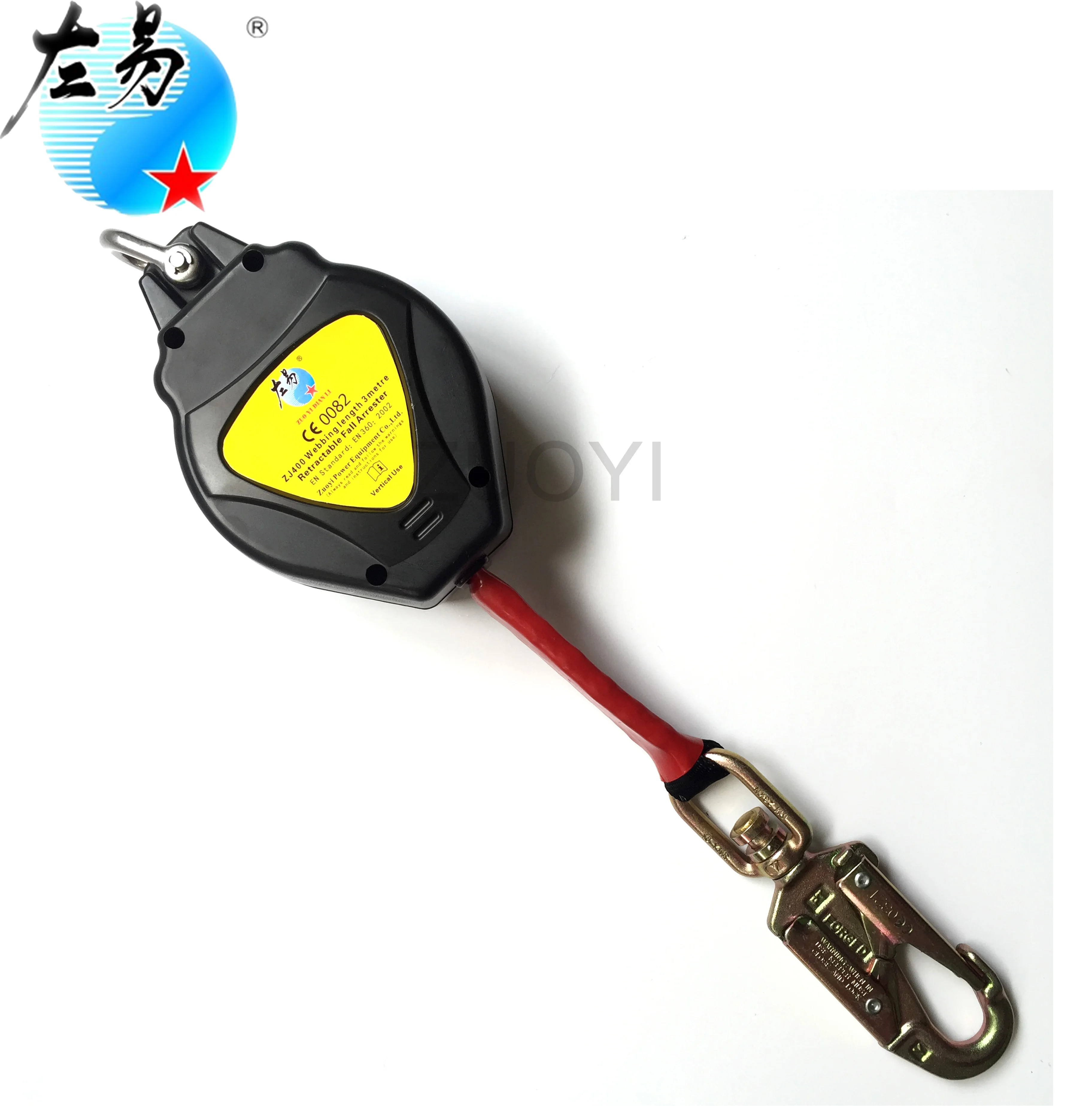 Fall Arrester Block System Equipment,anti-fall Safety Device Retractable Fall Arrester