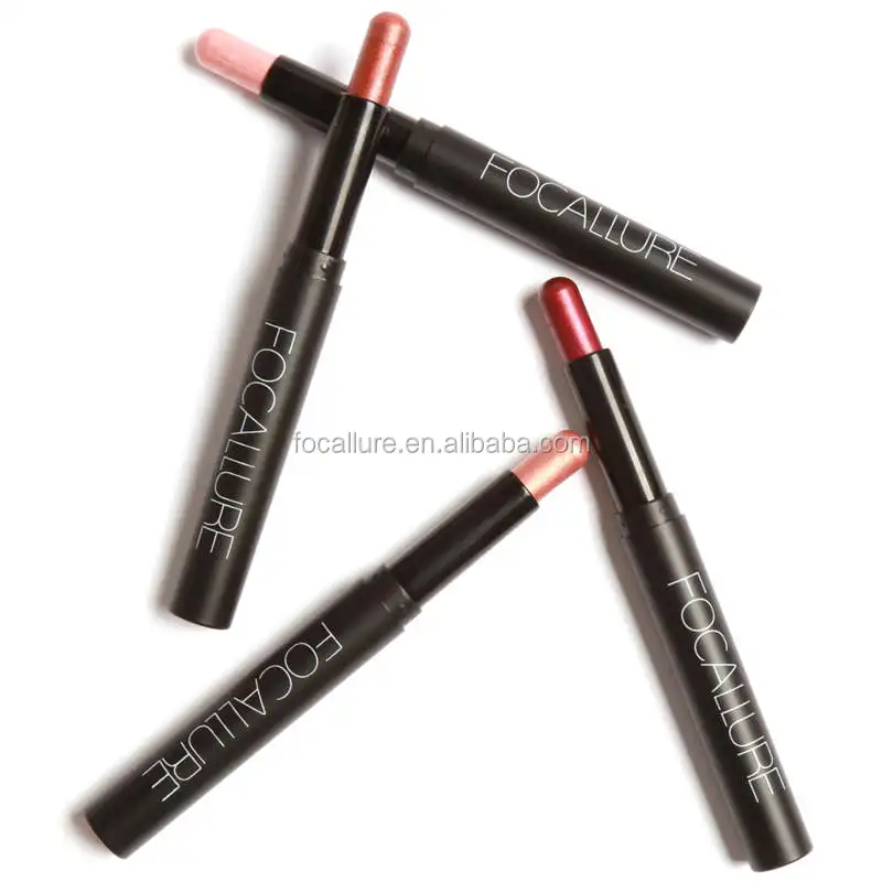 FOCALLURE New Arrive Beauty Eyeshadow Pencil Cosmetic Glitter Eye Shadow Eyeliner Pen
