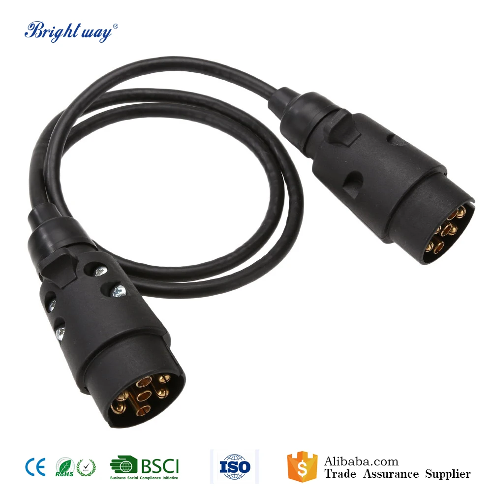 12 В 7 Булавки ABS Прицепа Кабель-Адаптер Разъем Проводки