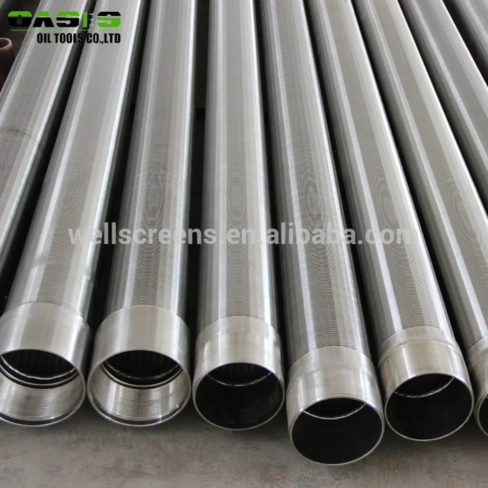 Petroleum/Water Well Screens Johnson Wedged Wire Screen