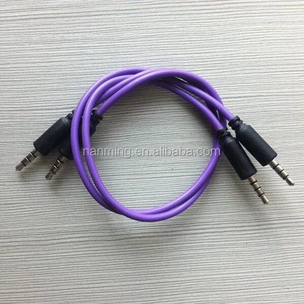 Лучшее качество аудио кабель 3.5 мм моно до 2 4-полюсный стерео аудио vedio кабель