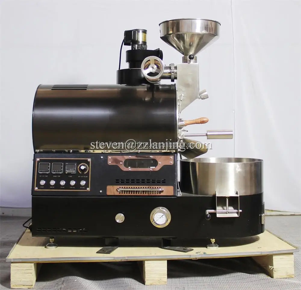 stainless steel used coffee roasting equipment/machine tools electric & gas heating 2kg,BK-2kg