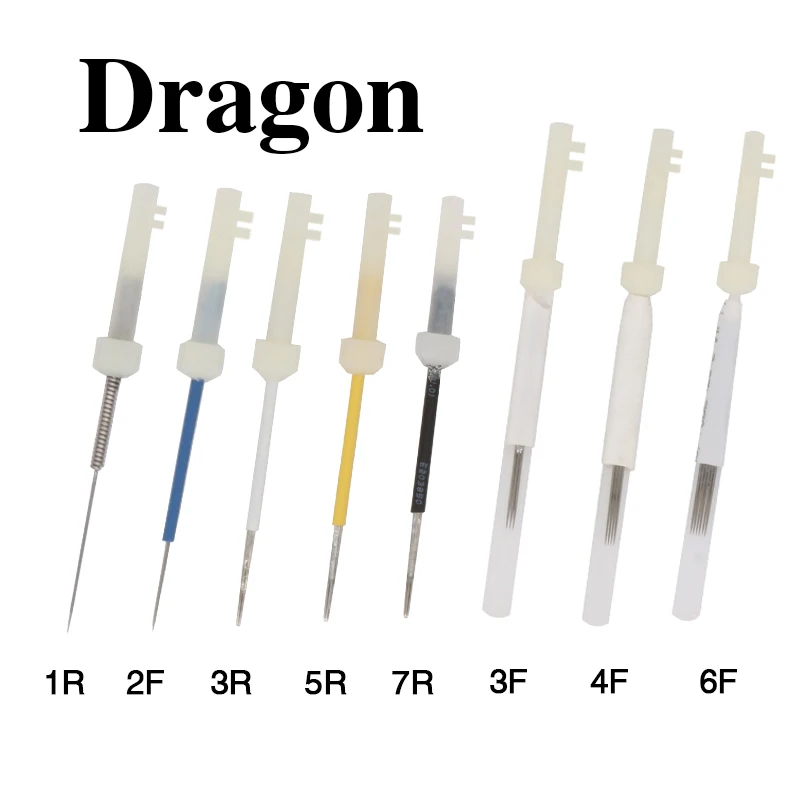 Тайваньская тату-игла Dragon, одноразовый набор для перманентного макияжа