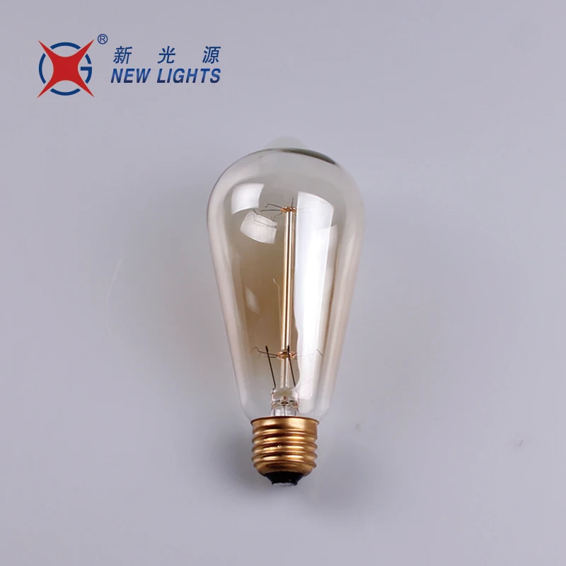 Holiday Christmas decorations antique vintage edison bulb 220v E27 st8 st64 g95 g125 40W