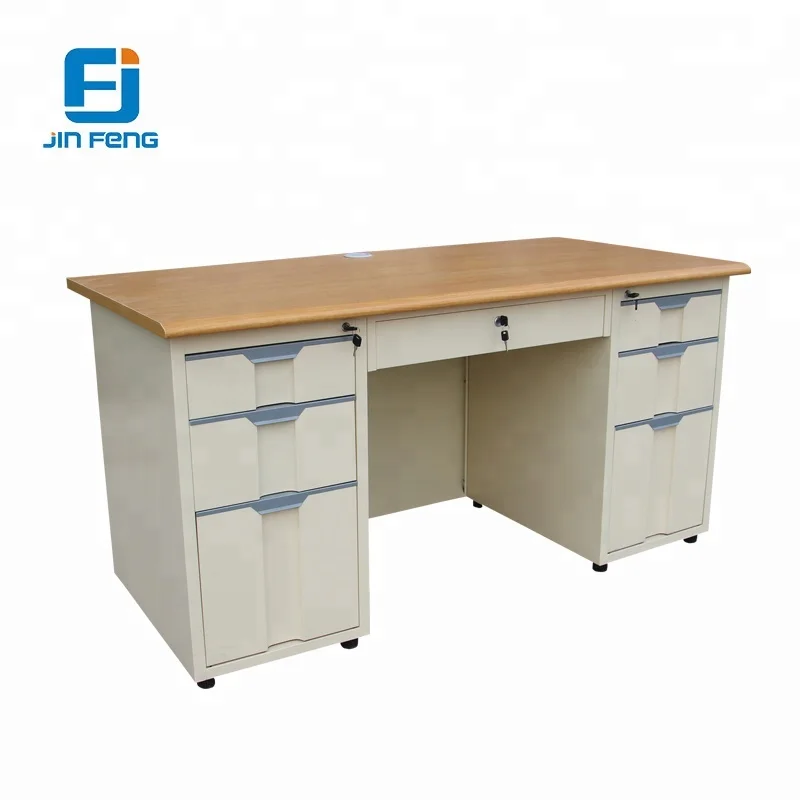 Luoyang Jin Feng School Furniture Long Study Computer Table Desk