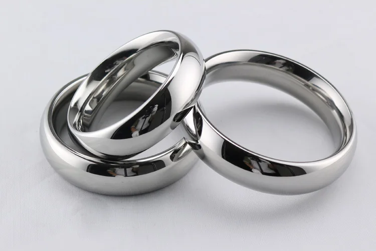 Heavy Exercise For Men Penis Ring Stainless Steel Cock Ring Sex Toys