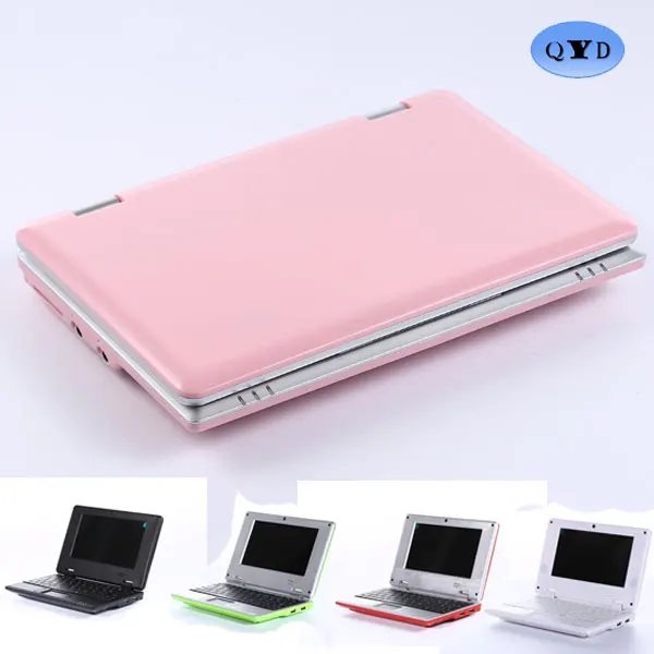
QYD Portable laptop Netbook Computer Updated Version Mini Computer 7 Inches VIA 8880 Android 4.2 Netbook Computer 512 MB 4GB 