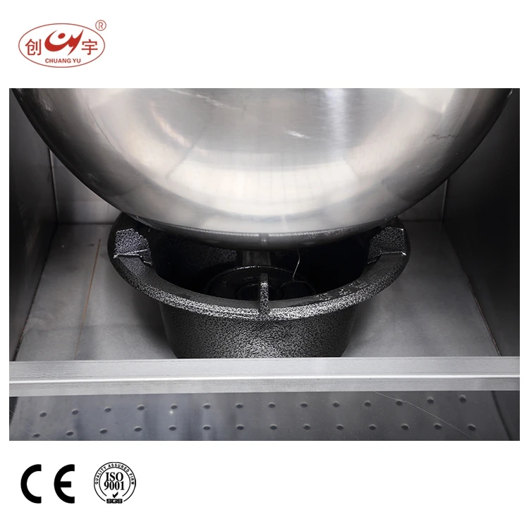 
High Efficient Heating Element Stainless Steel Commercial Popcorn Machine 