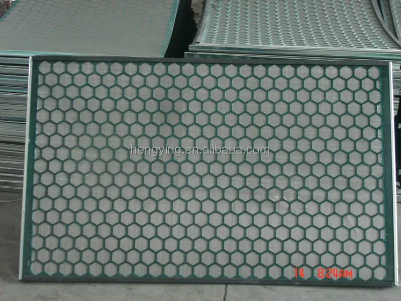 Крюк полоса с плоским экраном/масло вибрационный просеивания сетка