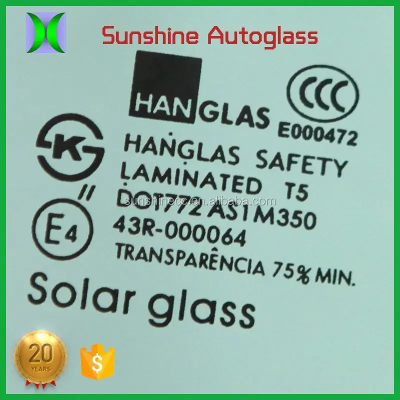 Hot sale factory prices strong ccc windshield car windows