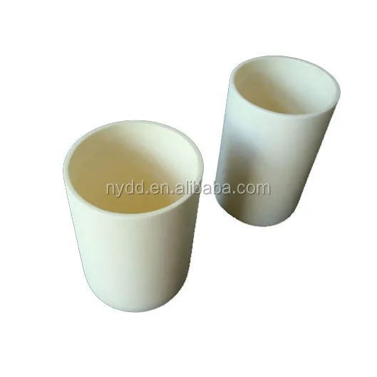 
1700 degree alumina crucible round type for lab sintering furnace 