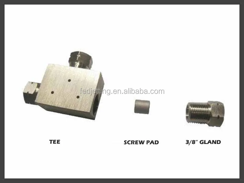 Alibaba com Dardi Waterjet spare parts HP Tee suit for kmt and flow water jet cutting machines