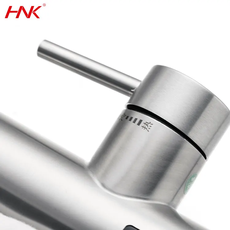 High Quality Wire Drawing Safe Heating Water Mixer Instant Water Heater Electric Faucet