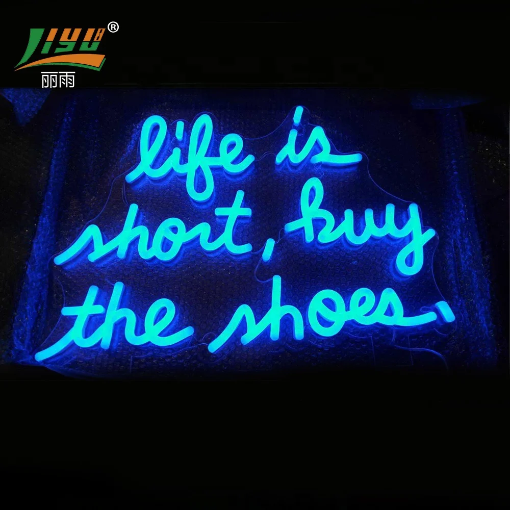 
220v christmas 12mm acrylic battery operated indoor led neon sign 