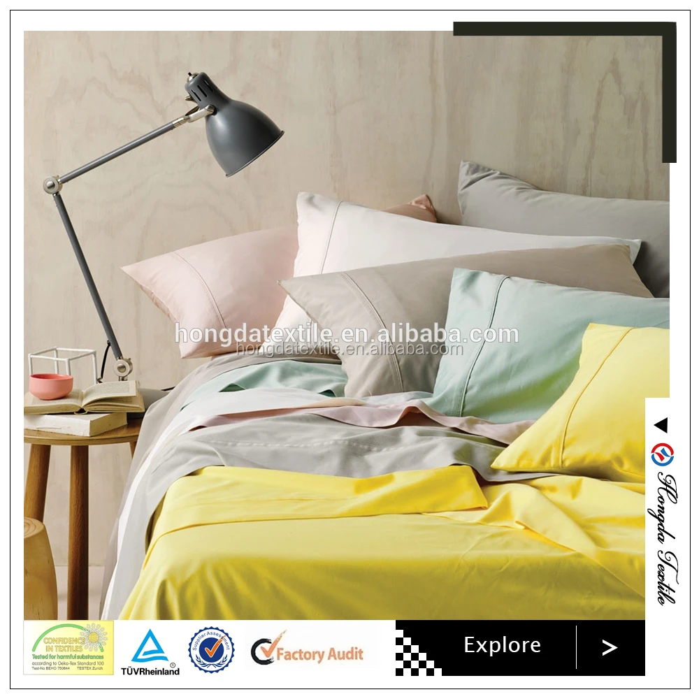 Wholesale Luxury Bamboo Bed Sheets , Bamboo Linen Set