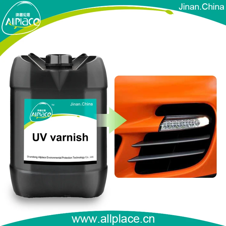 Car Headlight Repairing UV Curing Resin of UV Varnish