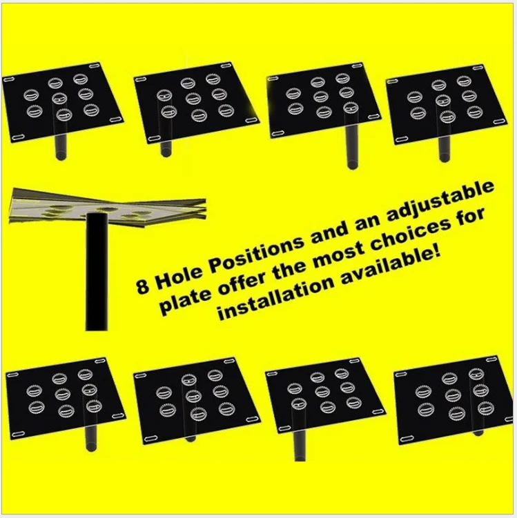 Wholesale Front Bumper Tow Hook License Plate Mounting Bracket Holder