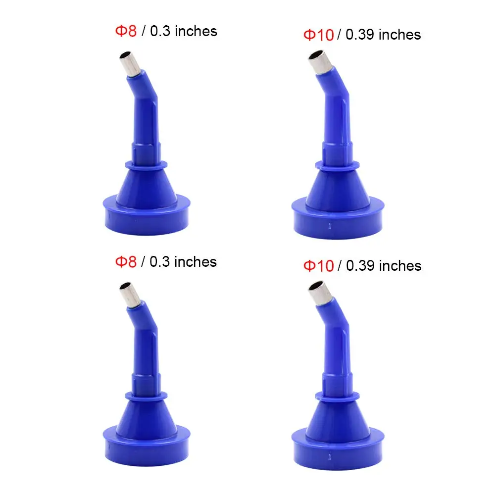 Изогнутый пластиковый конус для пистолета герметизации сосисок и картриджей типа нержавеющая насадка двойного назначения структурный клей двери