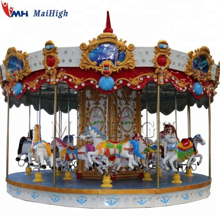 High quality musical 16 seats carousel horse rides for sale