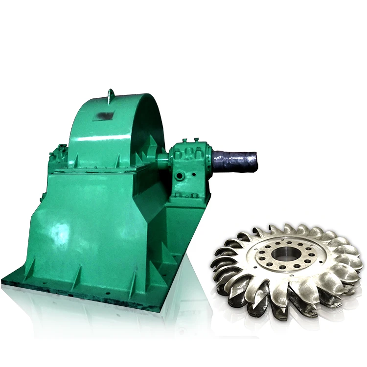 mini hydroelectric pelton turbine and pelton turbine wheel