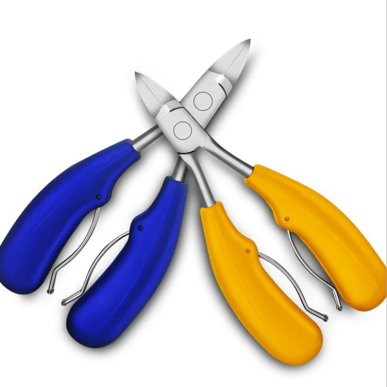 High Quality Stainless Steel Pedicure Care Tool Toe Nail Correction Nippers Cutters Heavy Duty Toenail Clippers